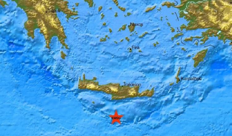 4,5 Ρίχτερ «κούνησαν» ξανά την Κρήτη