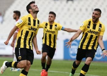 ΑΕΚ-Ολυμπιακός Βόλου 1-0 για τα πλέι οφ της Football League