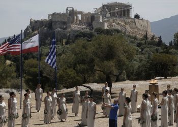 Άναψε στην Πνύκα η φλόγα των Special Olympics (φωτο)