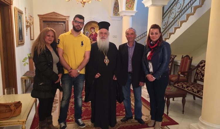 Στην υποδοχή της Τίμιας Κάρας του Οσίου Δαβίδ η Εύξεινος Λέσχη Χαρίεσσας (φωτο) - Media Gallery