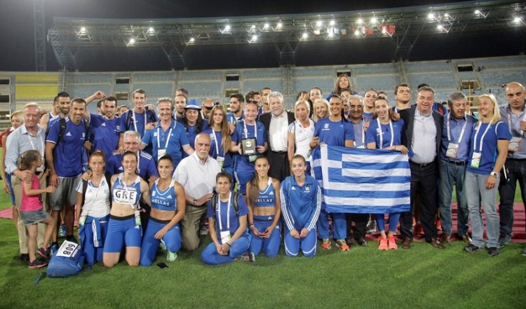Η εθνική ομάδα στίβου σήκωσε ξανά ψηλά τη γαλανόλευκη (φωτο)