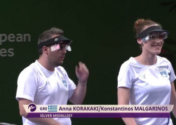 Μπακού 2015: Ασημένιοι η Κορακάκη και ο Μαλγαρινός στη σκοποβολή