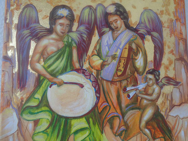 Παράσταση λύρας και νταουλιού για τη λήξη των μαθημάτων στη Νέα Σαμψούντα - Cover Image