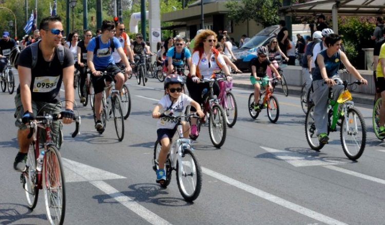 Ποδηλατικός Γύρος Αθήνας – Έκτακτες κυκλοφοριακές ρυθμίσεις
