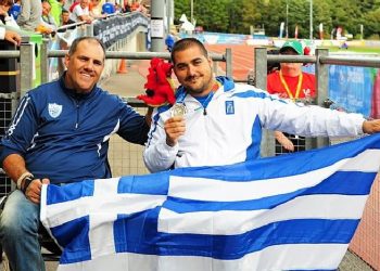Αργυρό μετάλλιο στη σφαίρα ο Στεφανουδάκης