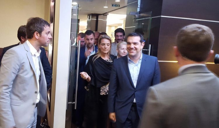 Η πρώτη μέρα του Τσίπρα στην Αγία Πετρούπολη