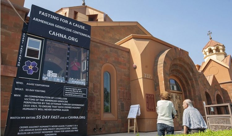 Αρμένιος έκανε απεργία πείνας στη μνήμη Αρμενίων, Ποντίων, Ασσυρίων