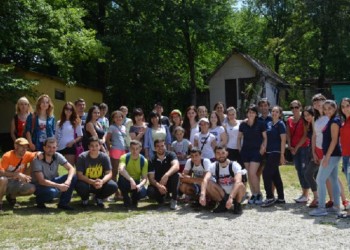 Греческая молодежь в походе по греческим местам Кавказа (фото)