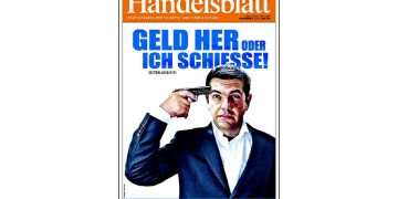Handelsblatt: Ο Αλέξης Τσίπρας «απειλεί να αυτοκτονήσει»