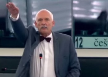 Συγνώμη από την Πολωνία για τον ναζιστικό χαιρετισμό ευρωβουλευτή (βίντεο)