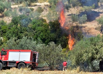 Πολύ υψηλός κίνδυνος πυρκαγιάς την Τρίτη – Οι περιοχές που είναι στο κόκκινο