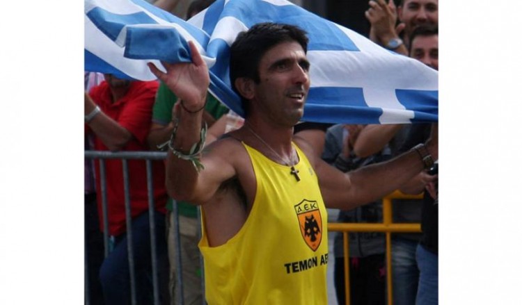 Георгиос Захариадис на пути в Понт к Панагии Сумеле