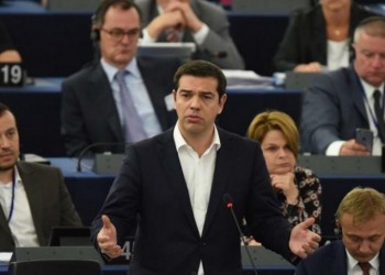 Выступление Премьера Греции в Европарламенте