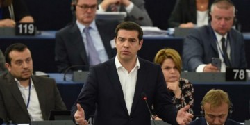 Выступление Премьера Греции в Европарламенте