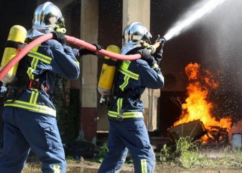 Φωτιά σε καταυλισμό Ρομά στον Αγ.Ιωάννη Ρέντη