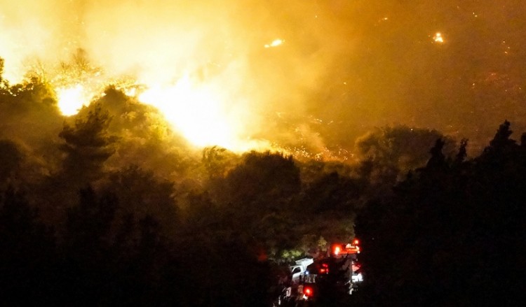 Συνελήφθη 60χρονος για τη φωτιά στην Παστίδα Ρόδου