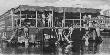 Θαλασσινά μπάνια στη Σαμψούντα, 1903