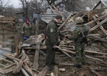 В очередной раз обстреляны поселки под Мариуполем