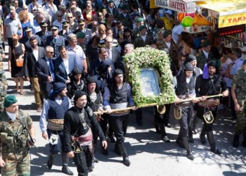 Панагия Сумела в Северной Греции: программа мероприятий 15 августа 2015 года