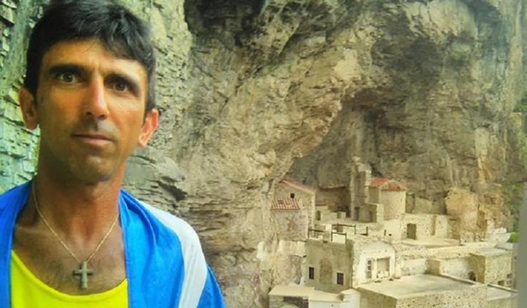 Георгиос Захариадис "Темон АЕК" прибыл в монастырь Панагия Сумела