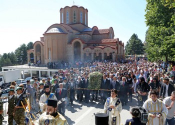Ταξιδιώτης του Πόντου με «παπάκι», στην Παναγία Σουμελά Βερμίου