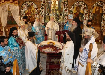 Σε απευθείας μετάδοση η Θεία Λειτουργία στην Παναγία Σουμελά στο Βέρμιο