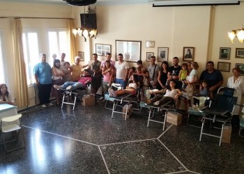 Αιμοδοσία ΕΠΟΝΑ: Προσφορά ζωής (φωτο)