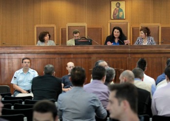 Συνεχίζεται η δίκη της Χρυσής Αυγής στον Κορυδαλλό