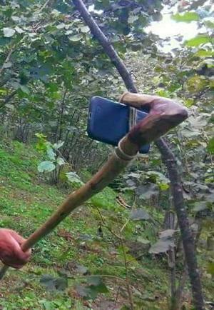 Народная смекалка: селфи-стик в понтийском селении