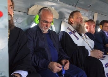 Ο Ιβάν Σαββίδης στην προσευχή για την ευημερία του Ροστόφ