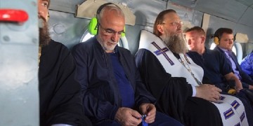 Ο Ιβάν Σαββίδης στην προσευχή για την ευημερία του Ροστόφ