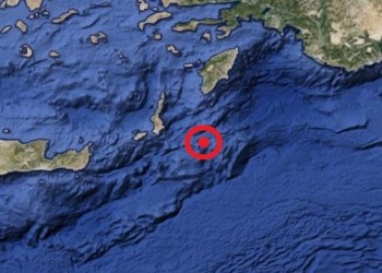 Σεισμός 4,8 βαθμών Ρίχτερ στην Κάρπαθο