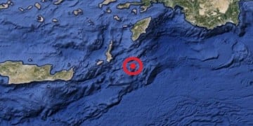 Σεισμός 4,8 βαθμών Ρίχτερ στην Κάρπαθο