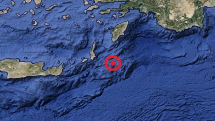 Σεισμός 4,8 βαθμών Ρίχτερ στην Κάρπαθο