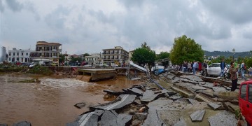 Σε κατάσταση έκτακτης ανάγκης η Σκόπελος (φωτο)