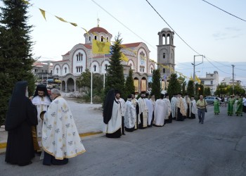 Честная Глава Епифания Кипрского с почестями встречена в Афинах (фото-видео) - Media Gallery