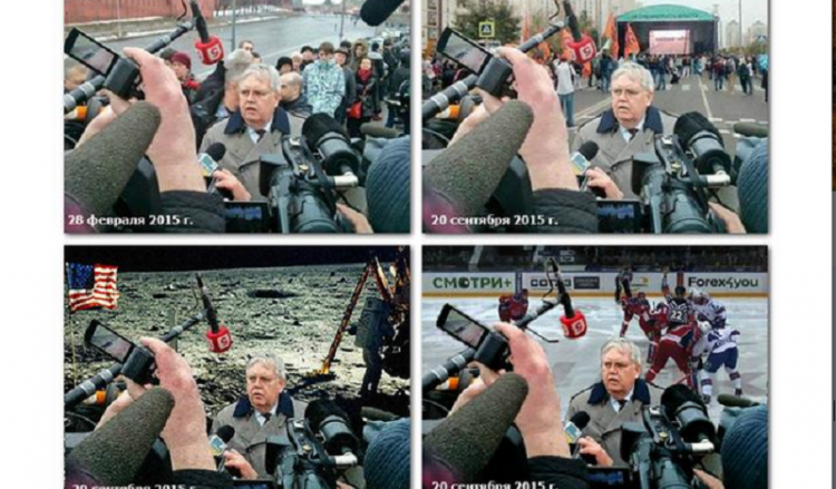 Με χιούμορ απαντούν οι Αμερικανοί στο φωτομοντάζ ρωσικού καναλιού