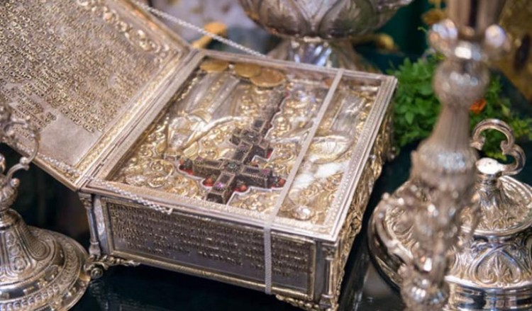 Воздвижение Честного Креста в Панагия Сумела