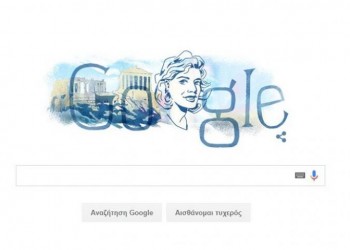 Google воздает дань Мелине Меркури