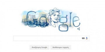 Google воздает дань Мелине Меркури