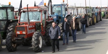 Διαμαρτυρία αγροτών στη Θεσσαλονίκη