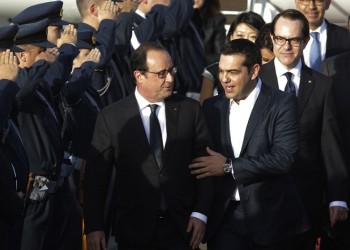 Τι είπαν Ολάντ και Τσίπρας στο Μαξίμου
