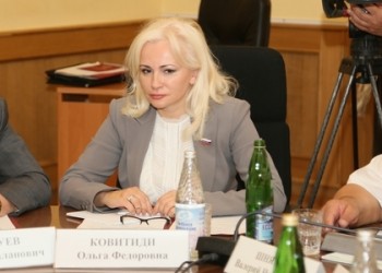 Гречанка Ольга Ковитиди заняла новый пост в Совете Федерации России