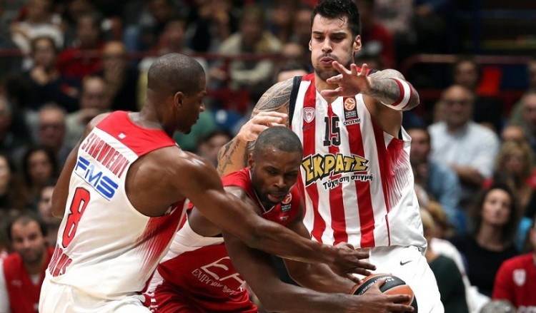Euroleague: Νίκη του Ολυμπιακού στο Μιλάνο