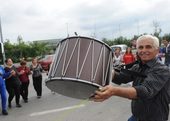 11ο Φεστιβάλ Ποντιακών Χορών: Η… προθέρμανση στην Εγνατία! (φωτο)