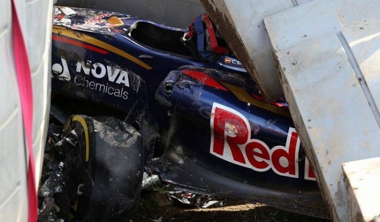 F1: Φοβερό ατύχημα του Κάρλος Σάινθ στο Grand Prix της Ρωσίας (βίντεο)