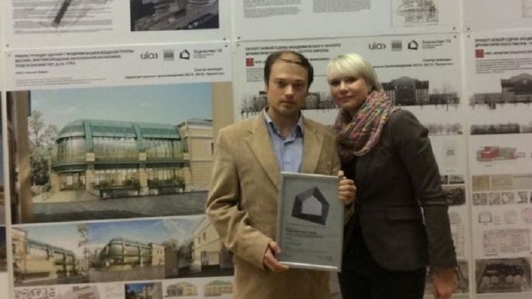 Зодчество 2015: обладатель Серебряного знака фестиваля Павел Чартилидис