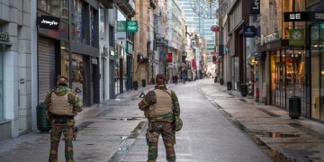 Για δεύτερη ημέρα σε ύψιστο συναγερμό οι Βρυξέλλες