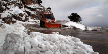 Πυκνό χιόνι στην Ήπειρο