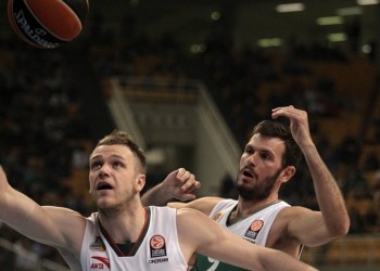 Euroleague: Ήττα ΠΑΟ 71-77 από τη Λοκομοτίβ